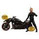 Ghost Rider - Figurine & véhicule sonore et lumineux 1/12 & Hell Cycle