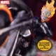 Ghost Rider - Figurine & véhicule sonore et lumineux 1/12 & Hell Cycle