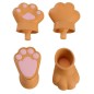 Original Character - Accessoires pour figurines Nendoroid Doll Animal Hand Parts Set (Brown)