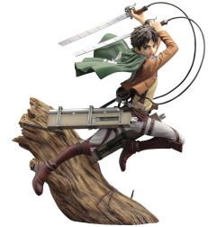 L'Attaque des Titans - Attack on Titan statuette PVC ARTFX J 1/8 Eren Yeager Renewal Package Ver. 26 cm
