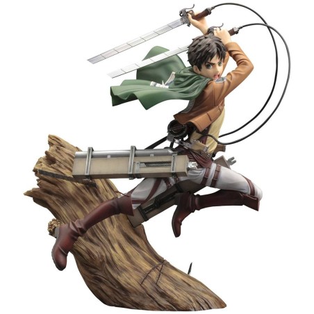 L'Attaque des Titans - Attack on Titan statuette PVC ARTFX J 1/8 Eren Yeager Renewal Package Ver. 26 cm