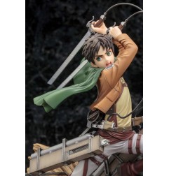 L'Attaque des Titans - Attack on Titan statuette PVC ARTFX J 1/8 Eren Yeager Renewal Package Ver. 26 cm
