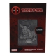 Marvel - Lingot Deadpool Anniversary Limited Edition