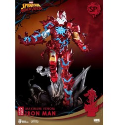 Marvel - Comics diorama PVC D-Stage Maximum Venom Iron Man Special Edition 16 cm