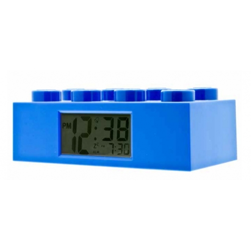 Lego - Réveil brique bleue