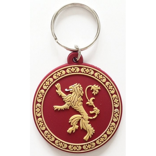 Le Trône de fer - Porte-clés caoutchouc Lannister 6 cm