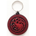 Le Trône de fer - Porte-clés caoutchouc Targaryen 6 cm