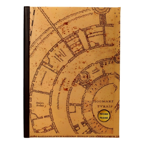 Harry Potter - Cahier lumineux Carte du Maraudeur