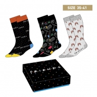 Friends - Pack 3 paires de chaussettes Symbols 35-41