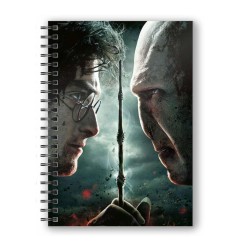 Harry Potter - Cahier effet 3D  vs. Voldemort