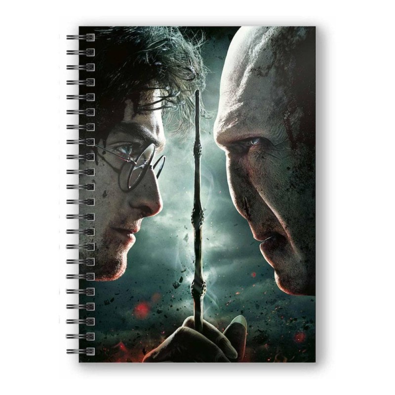Harry Potter - Cahier effet 3D  vs. Voldemort