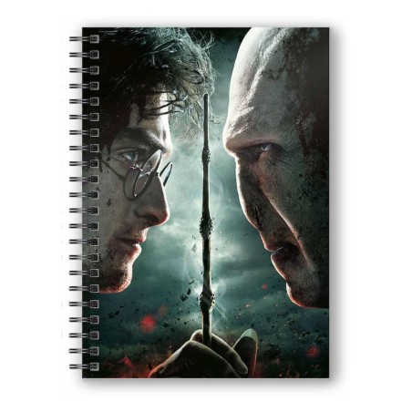 Harry Potter - Cahier effet 3D  vs. Voldemort