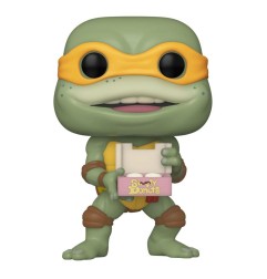 Tortues Ninja - Les  POP! Movies Vinyl figurine Michaelangelo 9 cm