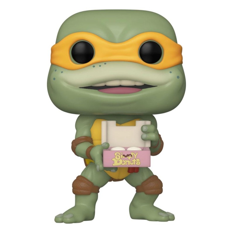 Tortues Ninja - Les  POP! Movies Vinyl figurine Michaelangelo 9 cm