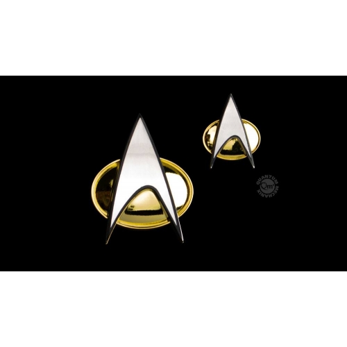 Star Trek : The Next Generation - Set pin's & pin Communicator