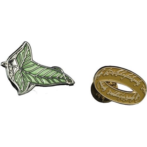 Le Seigneur des Anneaux - Pack 2 pin's Elfen Leaf & One Ring
