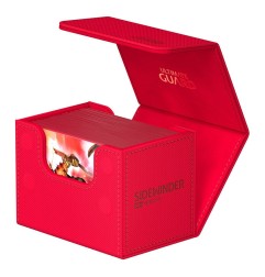 Ultimate Guard - Sidewinder 80+ XenoSkin Monocolor Rouge