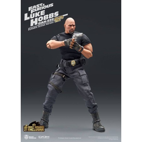 Fast & Furious - Figurine Dynamic Action Heroes 1/9 Luke Hobbs Limited Edition 21 cm