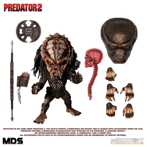 Predator 2 - Figurine Predator 2 Mezco Designer Series Deluxe City Hunter 15 cm