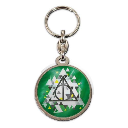 Harry Potter - Porte-clés métal Deathly Hallows