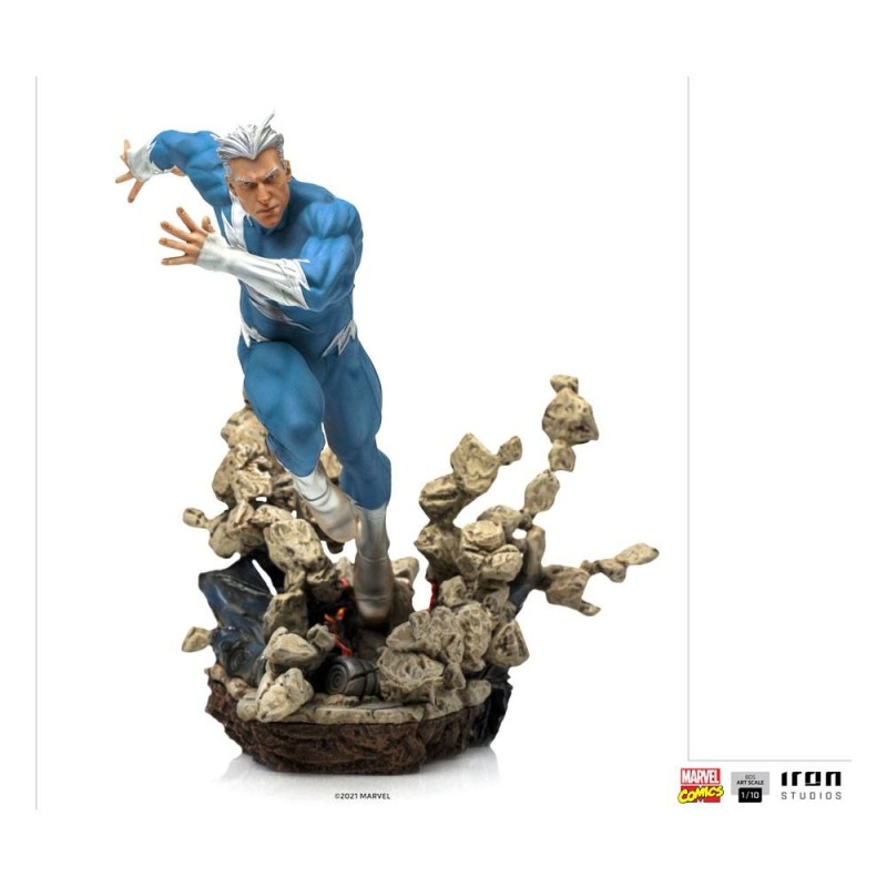 Marvel - Comics statuette BDS Art Scale 1/10 Quicksilver 21 cm