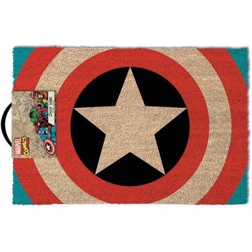 Marvel Comics - Paillasson Captain America Shield 40 x 60 cm