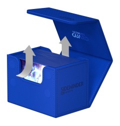 Ultimate Guard - Sidewinder 80+ XenoSkin Monocolor Bleu