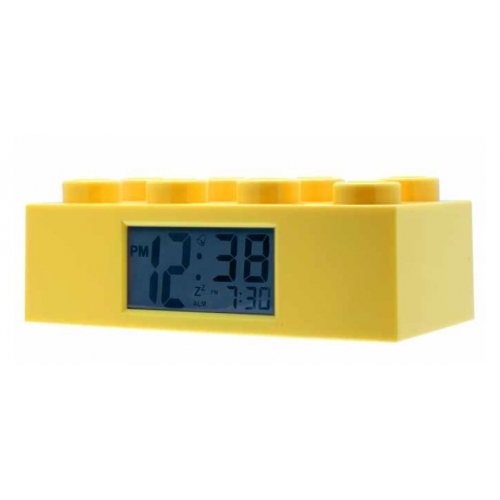 Lego - Réveil brique jaune