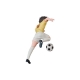 Captain Tsubasa - Mini figurine Medicom UDF Hikaru Matsuyama 5 cm