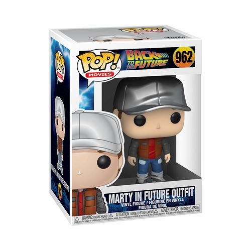 Retour vers le Futur - Figurine POP! Marty in Future Outfit 9 cm