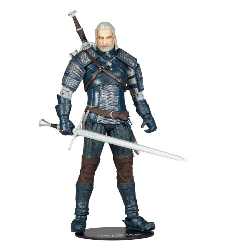 Witcher, The - The Witcher figurine Geralt of Rivia (Viper Armor: Teal Dye) 18 cm