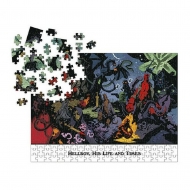 Hellboy - Puzzle His Life and Times (1000 pièces)