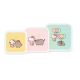 Pusheen Hello Kitty - Pack 3 boîtes à goûter Pusheen Hello Kitty