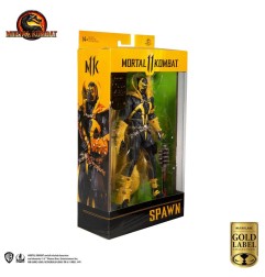 Mortal Kombat - Figurine Spawn (Curse of Apocalypse) (Gold Label Series) 18 cm