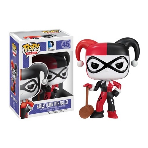 Batman - Figurine POP! Harley Quinn Maillet Exclusive 9cm