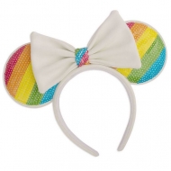 Disney - Serre-tête Sequin Rainbow Minnie Ears By Loungefly
