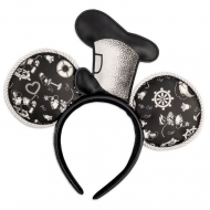 Disney - Serre-tête Steamboat Willie Applique Hat Rope Piping Ears By Loungefly