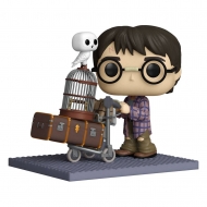 Harry Potter - Figurine POP! Deluxe Harry Pushing Trolley 9 cm