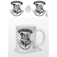 Harry Potter - Mug Hogwarts Crest Black