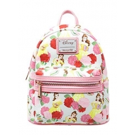 La Belle & la Bête - Sac à dos Belle Rose AOP heo Exclusive by Loungefly