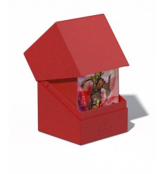 Ultimate Guard - Boulder Deck Case Return To Earth 100+ taille standard Rouge