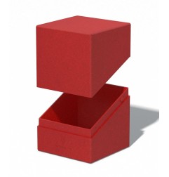Ultimate Guard - Boulder Deck Case Return To Earth 100+ taille standard Rouge