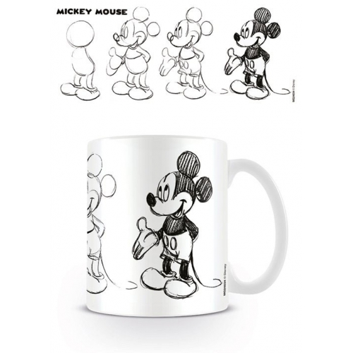 Mickey Mouse - Mug Sketch Process