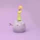 Le Petit Prince - Statuette Le Petit Prince sur sa planète 12 cm