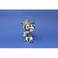 Sonic The Hedgehog - Statuette Mini Icons 1/6 Sonic Grey Edition 15 cm