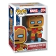Marvel - Figurine POP! Holiday Iron Man 9 cm