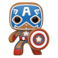 Marvel - Figurine POP! Holiday Captain America 9 cm