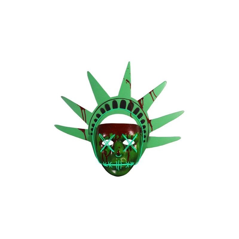 American Nightmare - The Purge: Election Year masque Lady Liberty (Light Up)