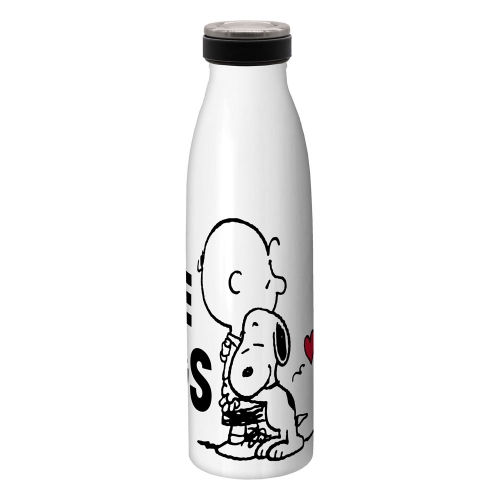 Snoopy - Bouteille isotherme Free Hugs