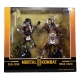 Mortal Kombat - Pack 2 figurines Sub-Zero & Shao Khan 18 cm